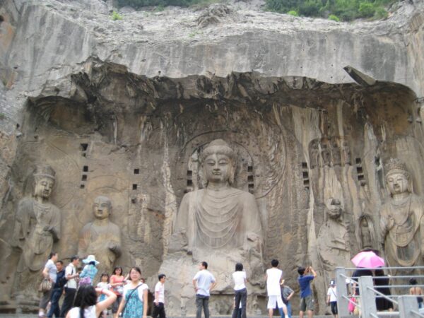 Longmen Grottoes, 龍门石窟, summer 2010